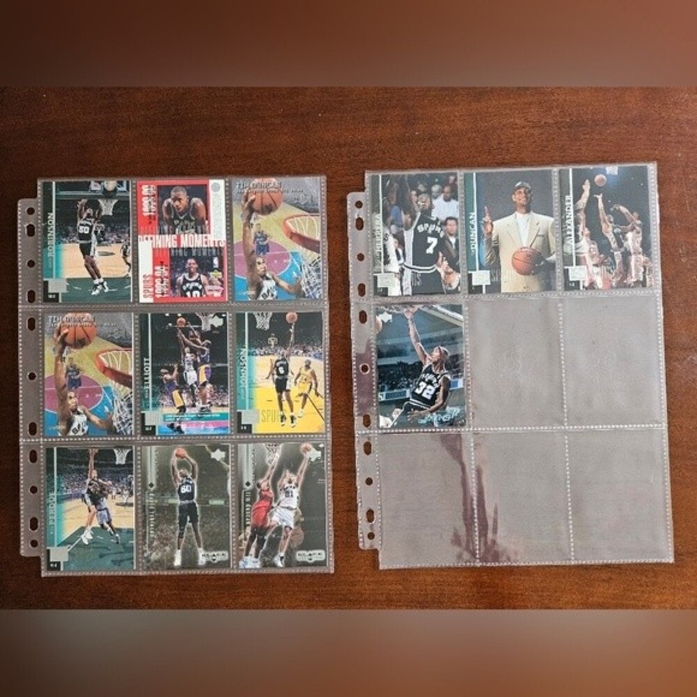 NBA San Antonio Spurs Card Collection